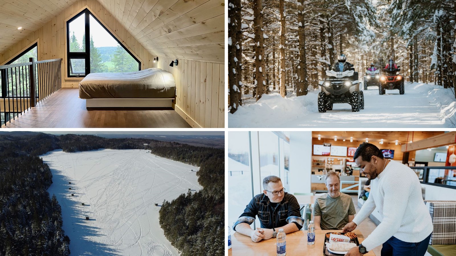 Des suggestions d'activités pour les les passionnés de motoneige et de VTT