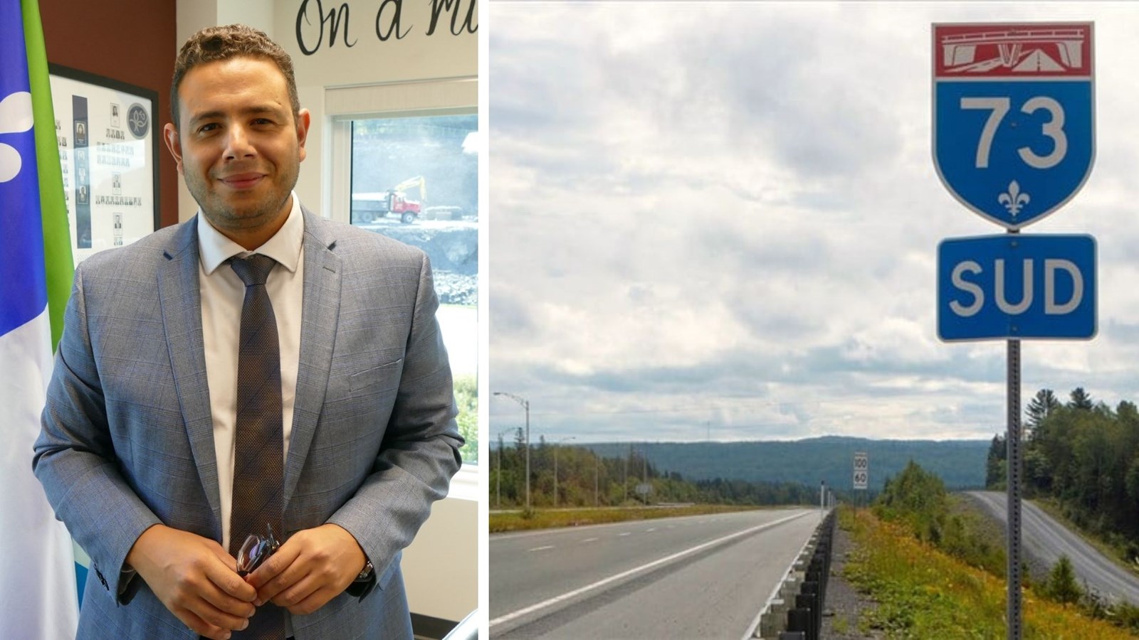 Prolongement de l’A-73 : Samuel Poulin dénonce une « sortie gênante »