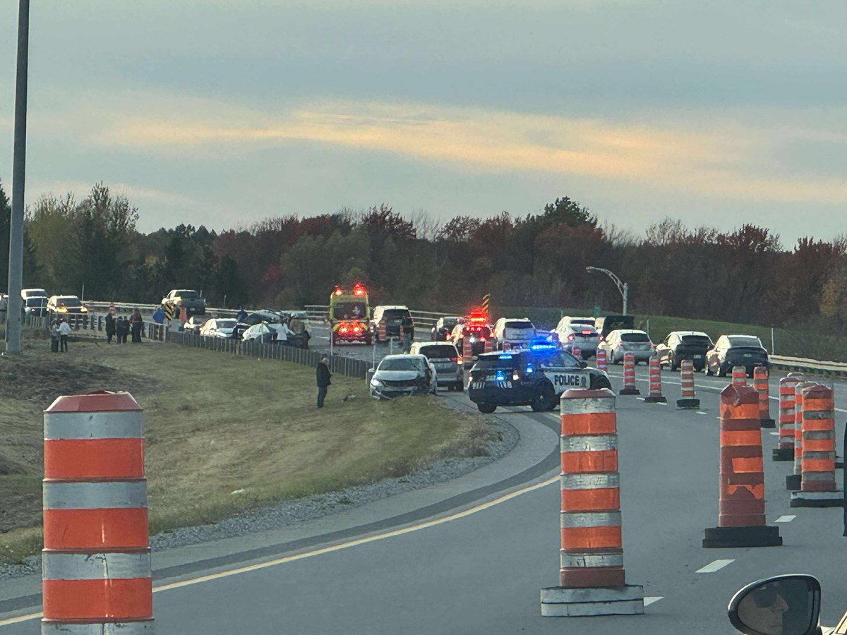 Collision majeure sur l'Autoroute 73 à Scott