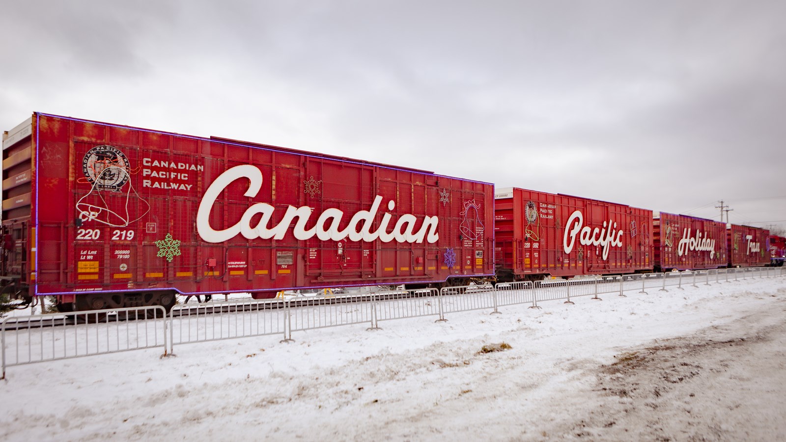 Le Train des Fêtes de retour à Lac-Mégantic