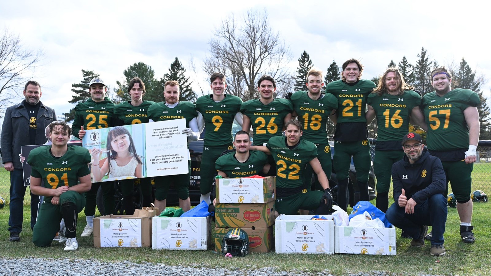 Les Condors football gardent le cap sur les séries