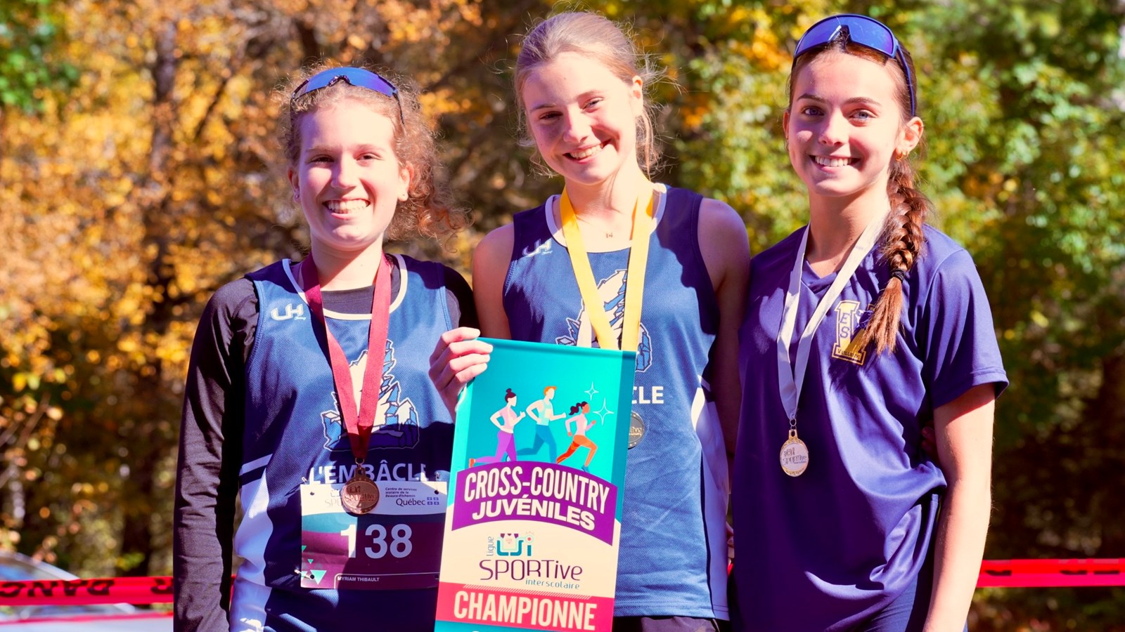 Près de 325 adolescents ont participé à la compétition de cross-country du CSSBE