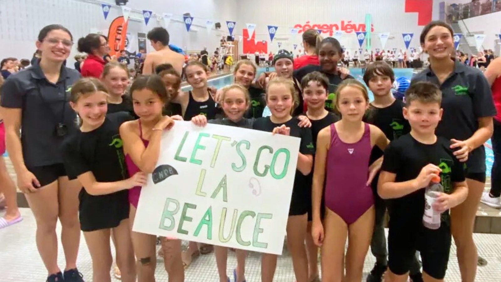Bon début de saison pour le Club de natation régional de Beauce