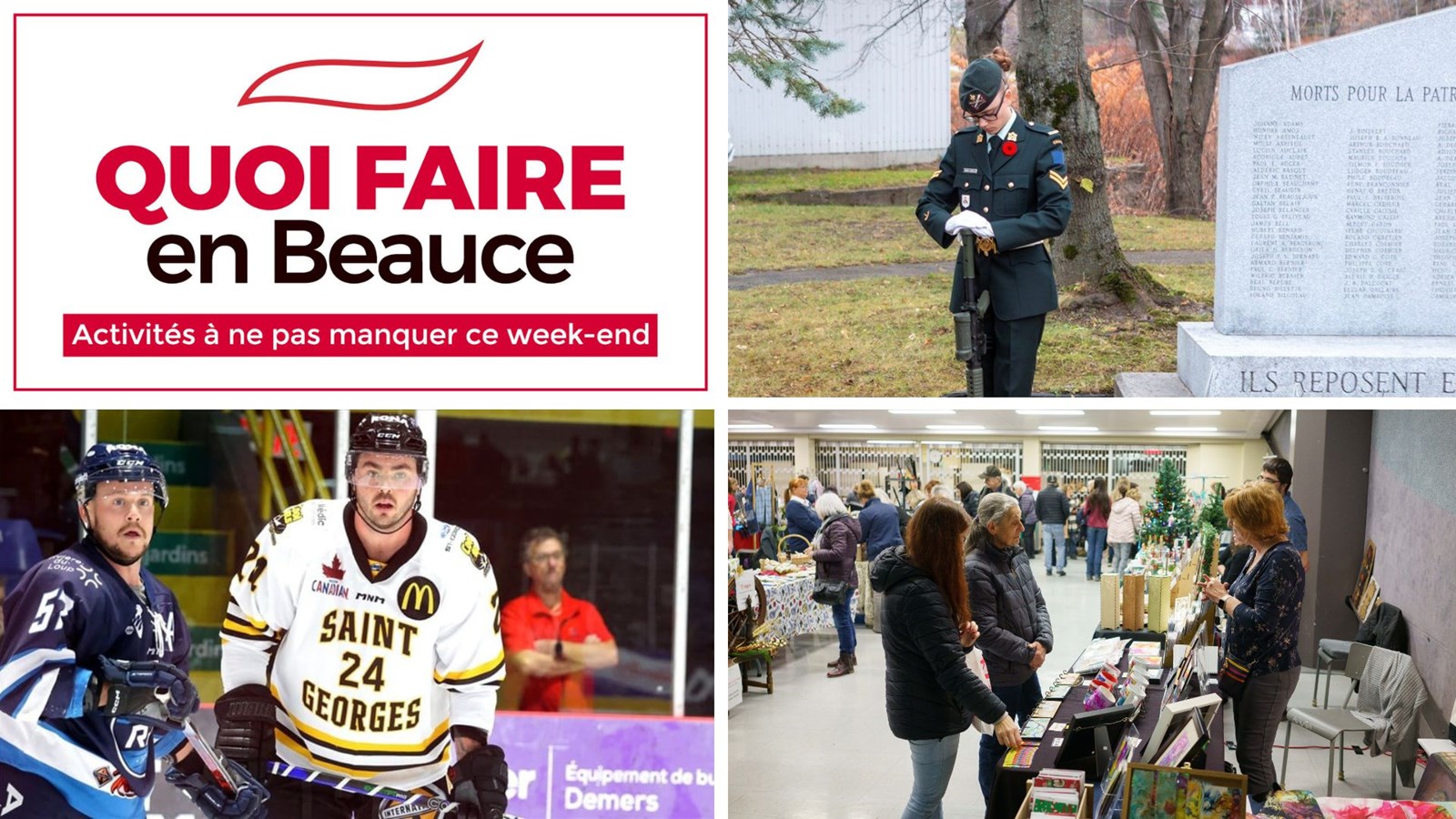 Quoi faire en Beauce du 7 au 9 novembre?