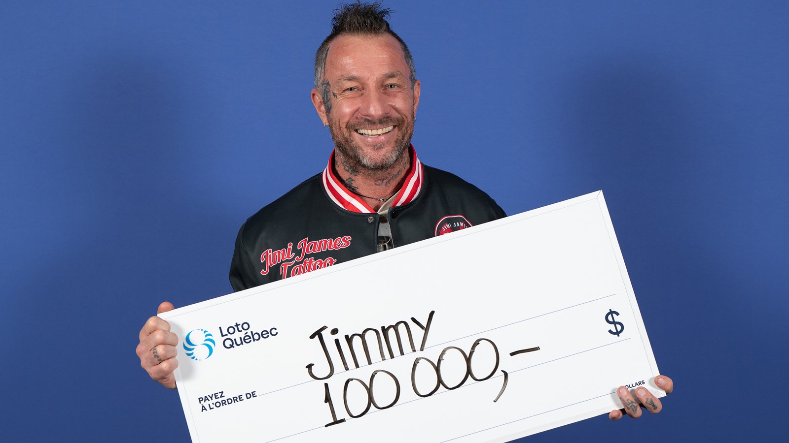 Jimmy Morrissette remporte 100 000$ avec un billet de Gagnant à vie