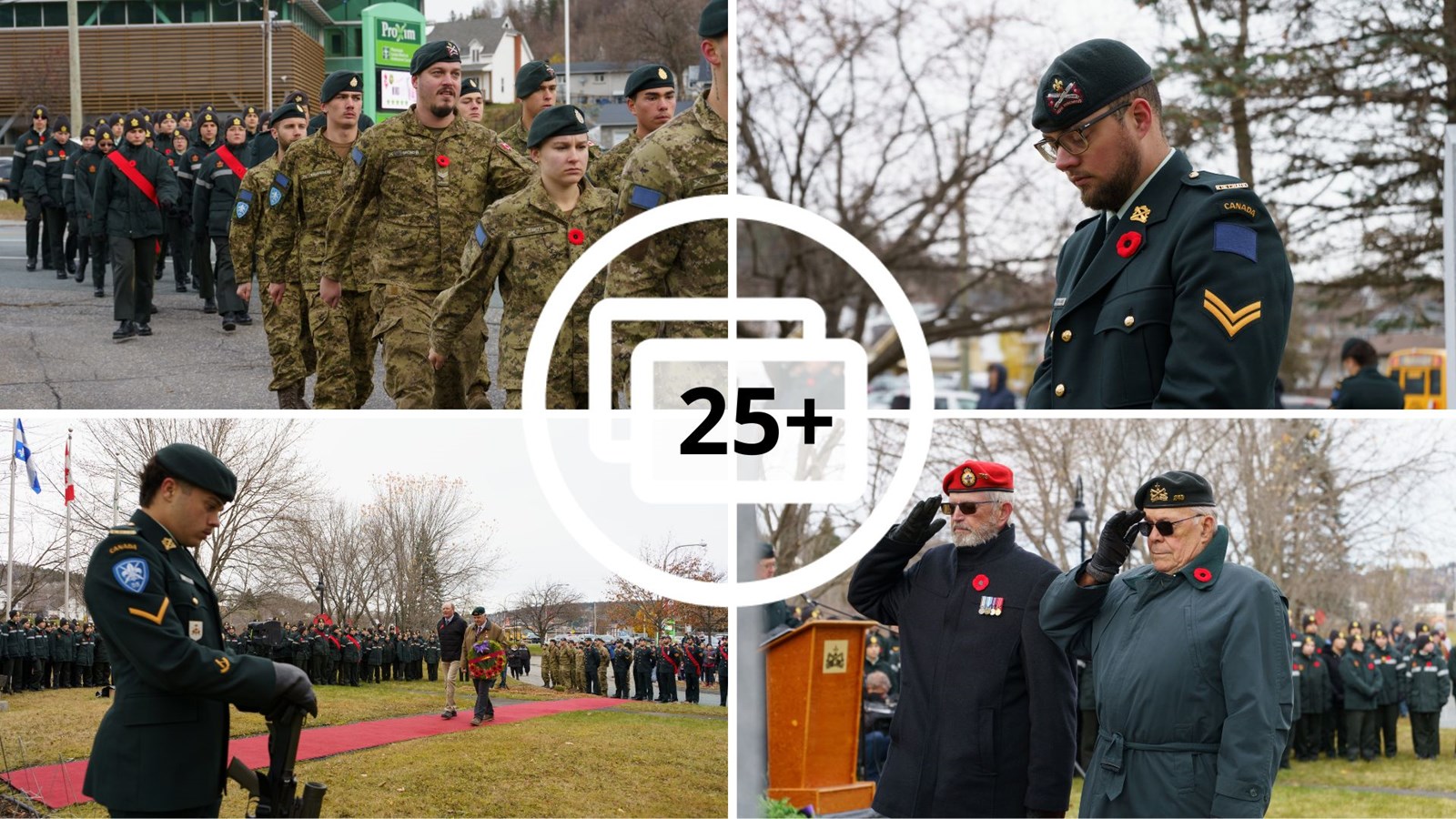Le jour du Souvenir célébré à Beauceville pour honorer le devoir de mémoire