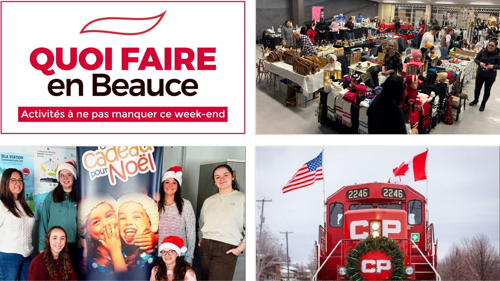 Quoi faire en Beauce du 21 au 23 novembre?