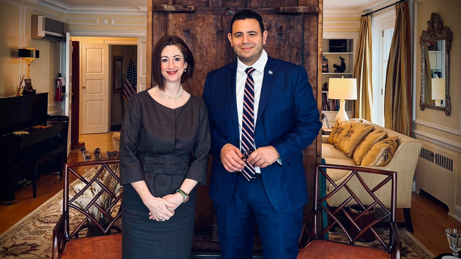 Samuel Poulin rencontre la consule américaine pour défendre la Beauce