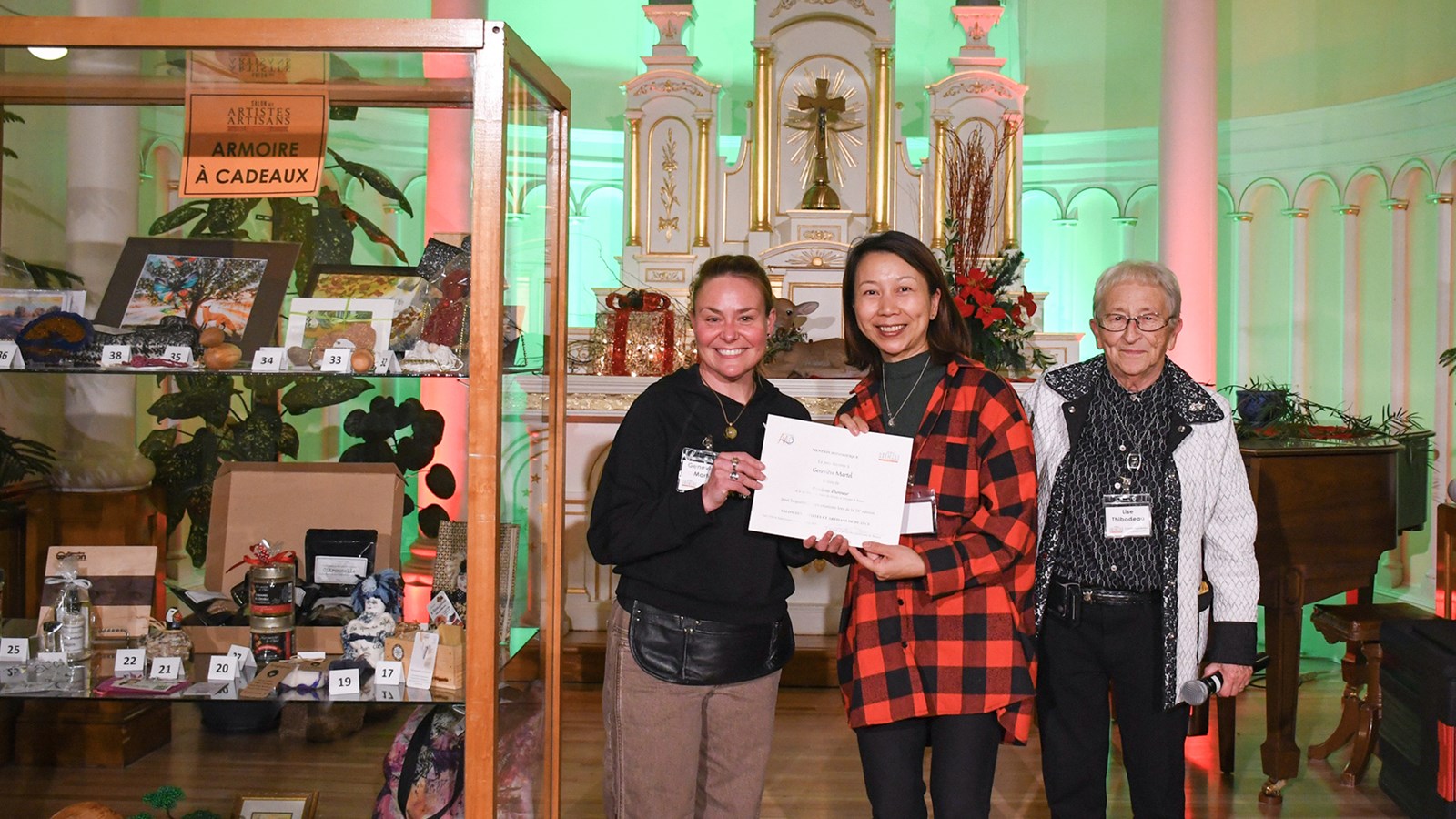 Plus de 3 200 visiteurs au 38e Salon des Artistes et Artisans de Beauce