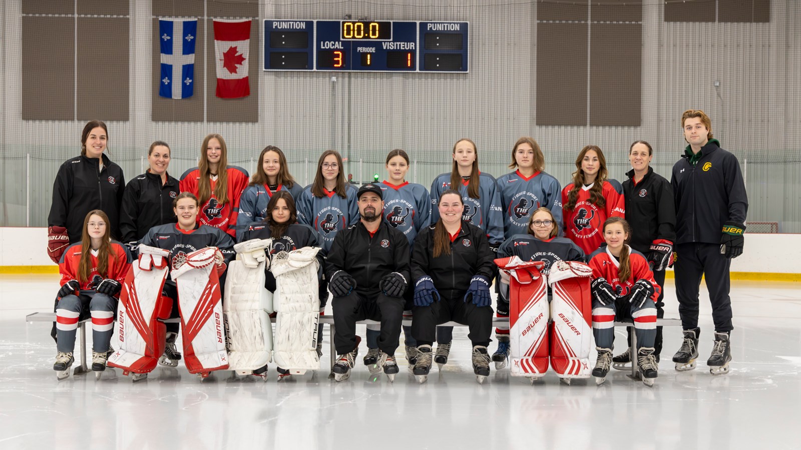 Études-sport en hockey féminin: camp de sélection les 2 et 10 décembre