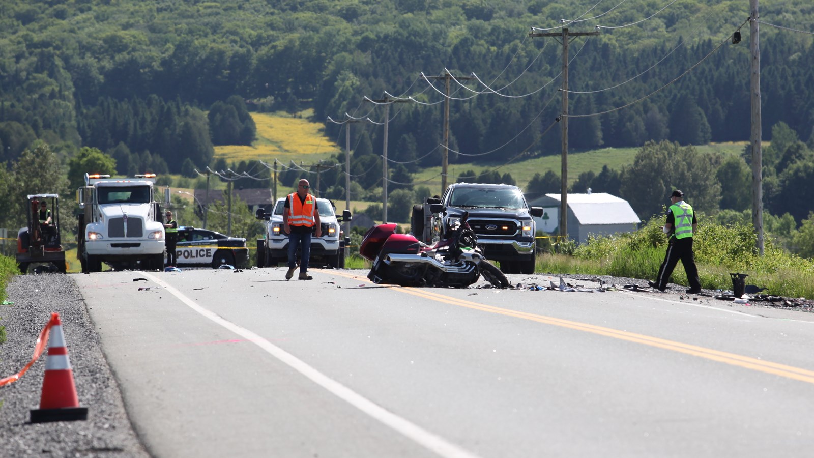 Le coroner publie son rapport sur le motocycliste décédé à Saint-Frédéric