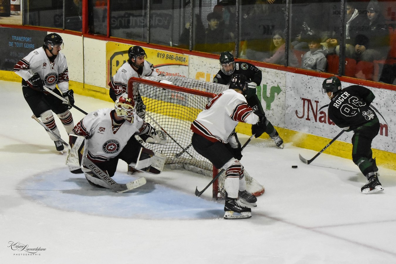 Une grosse fin de semaine de sept parties dans la LRH