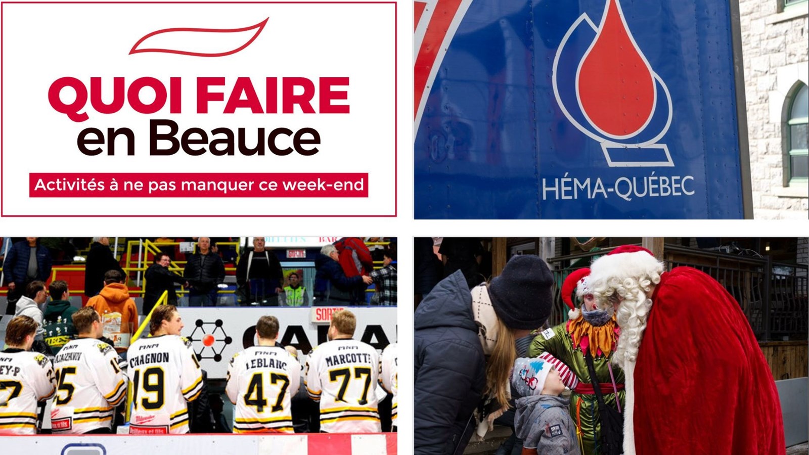 Quoi faire en Beauce du 19 au 21 décembre?