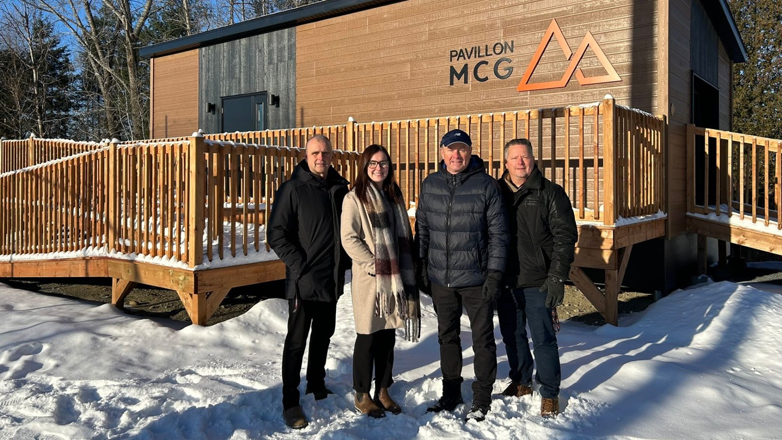 Ouverture du Pavillon MCG au plateau sportif