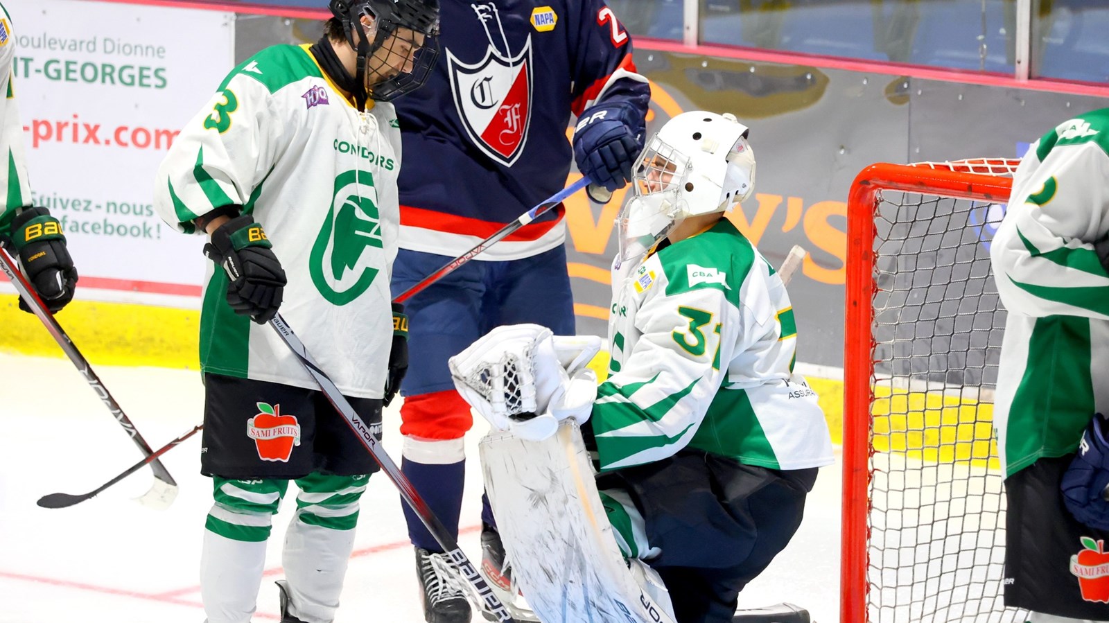 Défaite à domicile et échec à Granby : les Condors en perte de vitesse