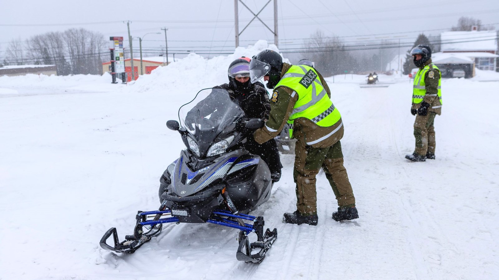 Bilan de l'ONC motoneige: plus de 400 constats d’infraction