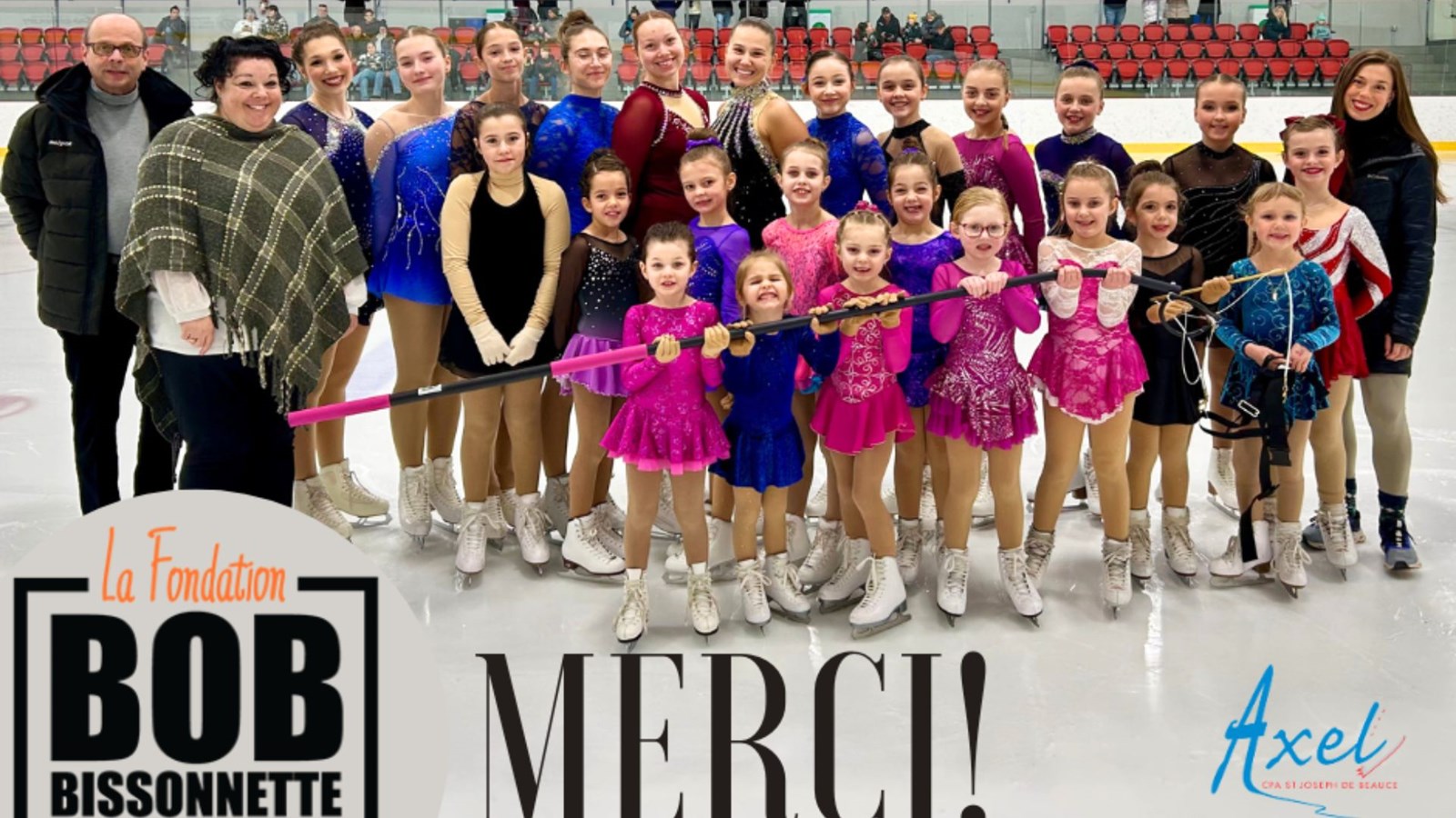 Don de 1 800 $ au Club de patinage artistique Axel