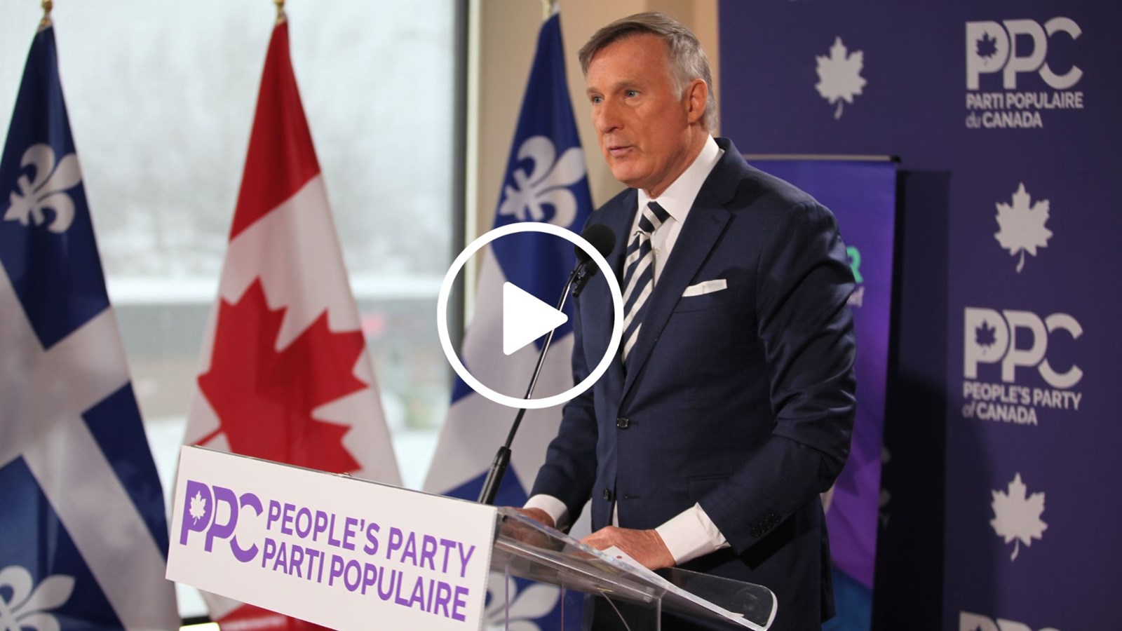 Maxime Bernier veut reprendre la Beauce avec une réforme de la gestion de l'offre