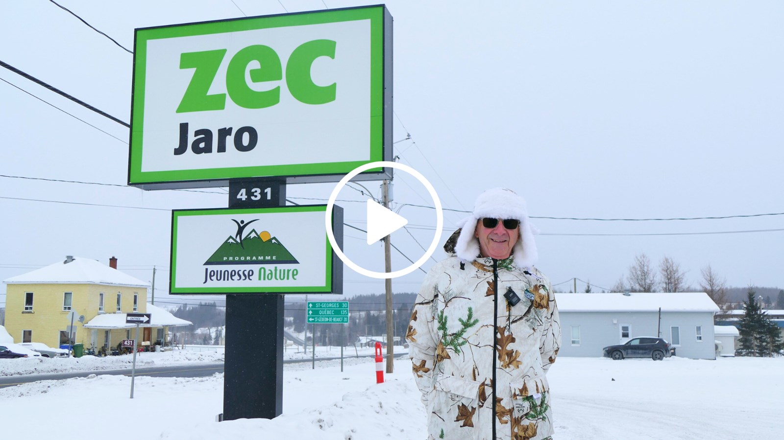 Saint-Théophile : immersion hivernale à la ZEC Jaro avec Gilles Paquet