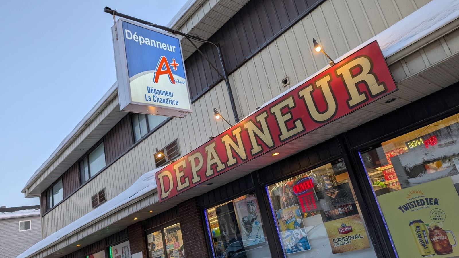 Saint-Georges : un homme arrêté après un vol qualifié dans un dépanneur