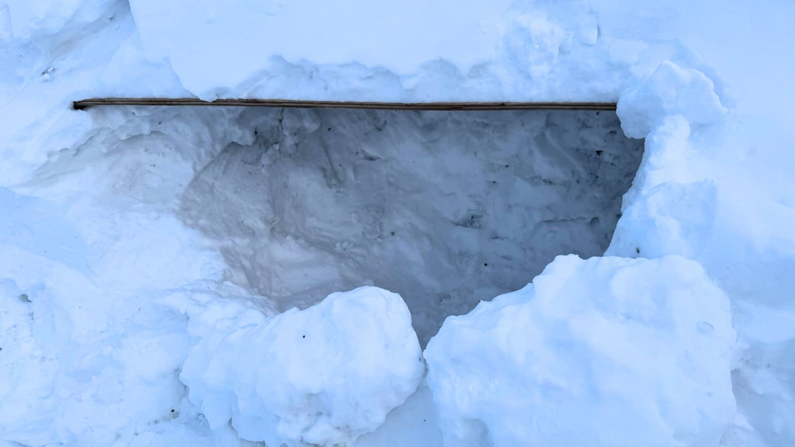 Tunnels et igloos: prudence avec les enfants