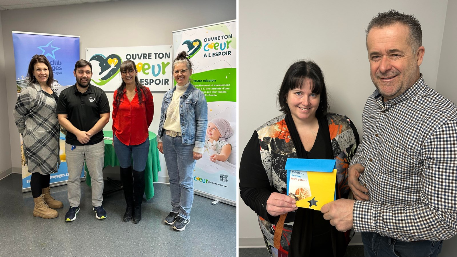 Grand succès pour la première édition de la loterie d’Ouvre ton cœur à l’espoir