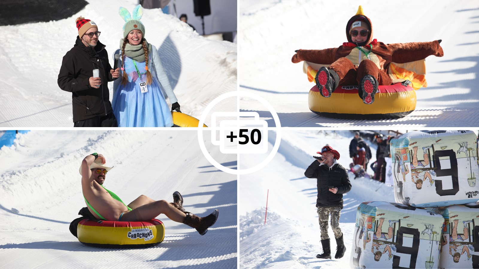 Les Beaucerons jouent les cabochons au centre de ski de Saint-Georges