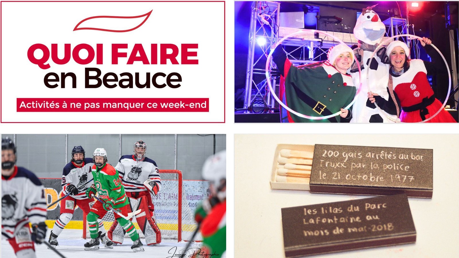 Quoi faire en Beauce du 28 février au 2 mars?