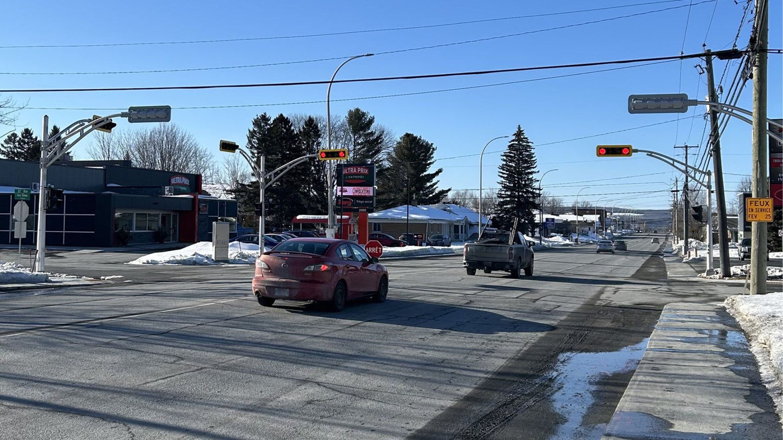 Nouveaux feux de circulation