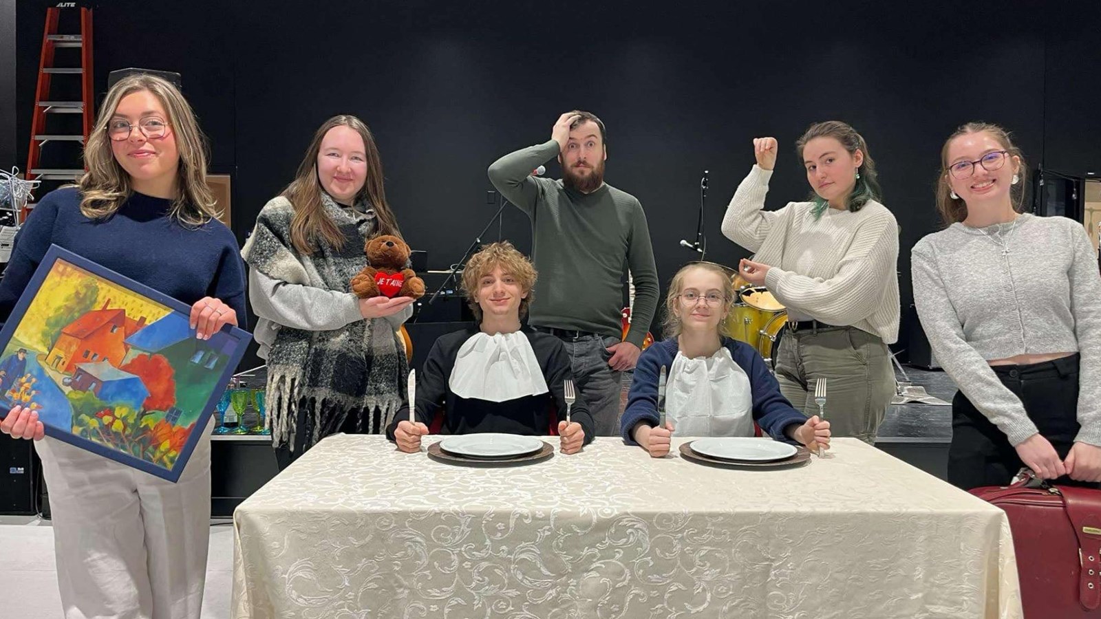 Des étudiants de Sainte-Marie présente la pièce de théâtre Le Souper