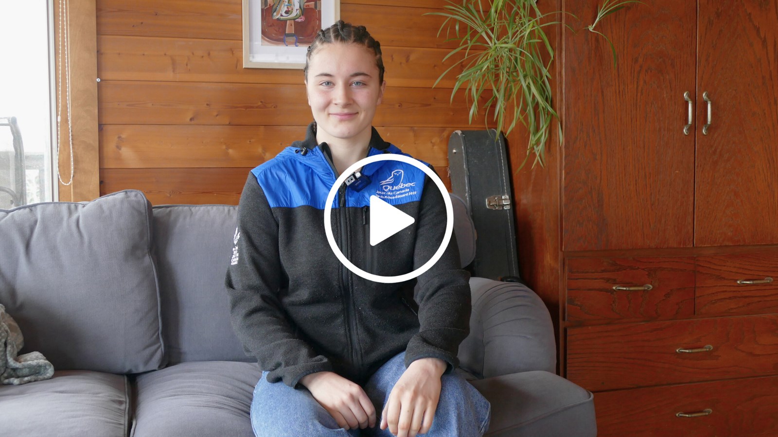 Portrait de femme : Charline Bourque