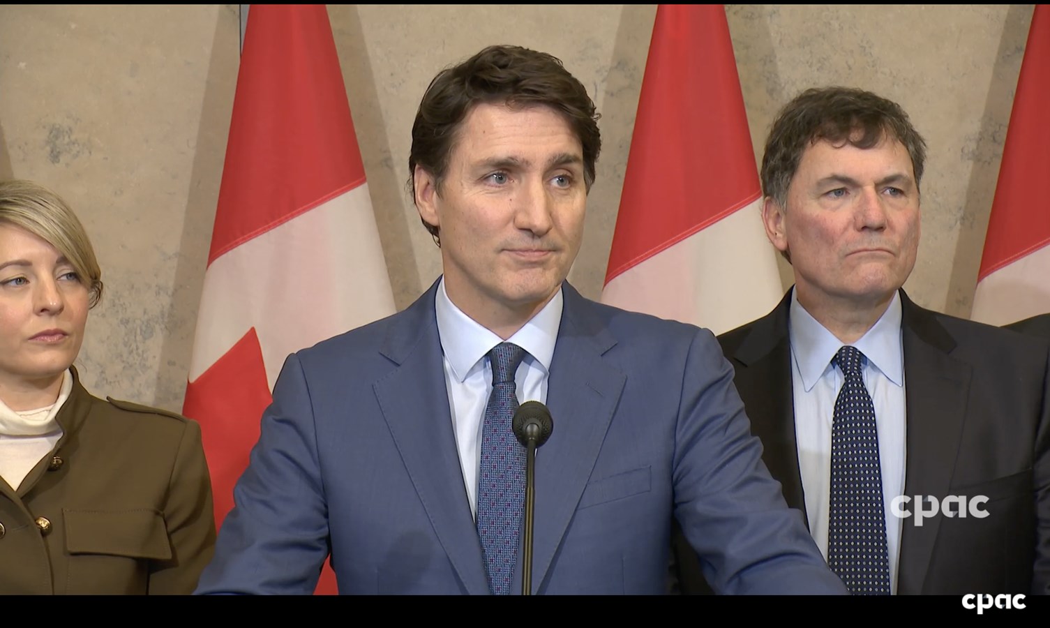 Tarifs douaniers : « Aucun prix n’est trop élevé pour défendre le Canada », dit Justin Trudeau