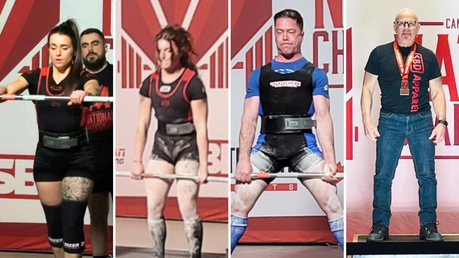 Championnat de dynamophilie: très bonnes performances des quatre athlètes de la Beauce