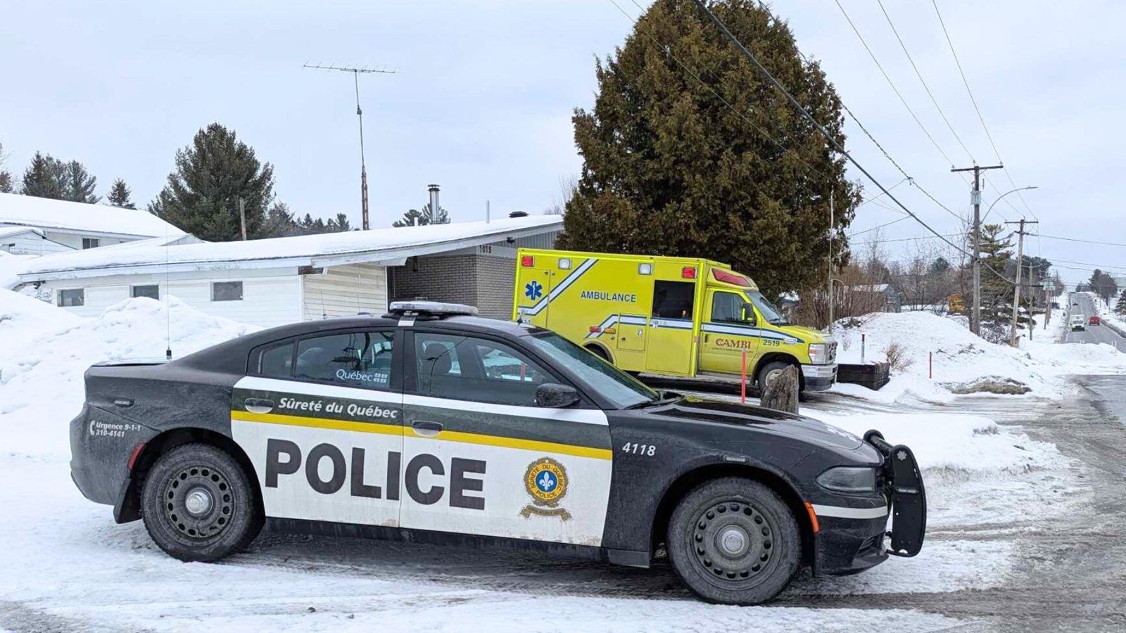 Intervention des paramédics