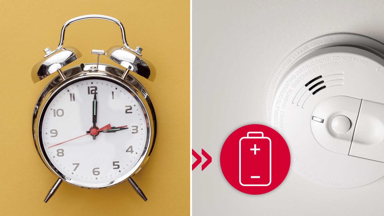 Cette nuit, on change d’heure… et on vérifie les détecteurs de fumée