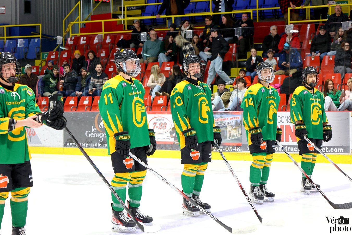 Les Condors terminent troisièmes malgré une lourde défaite à Valleyfield