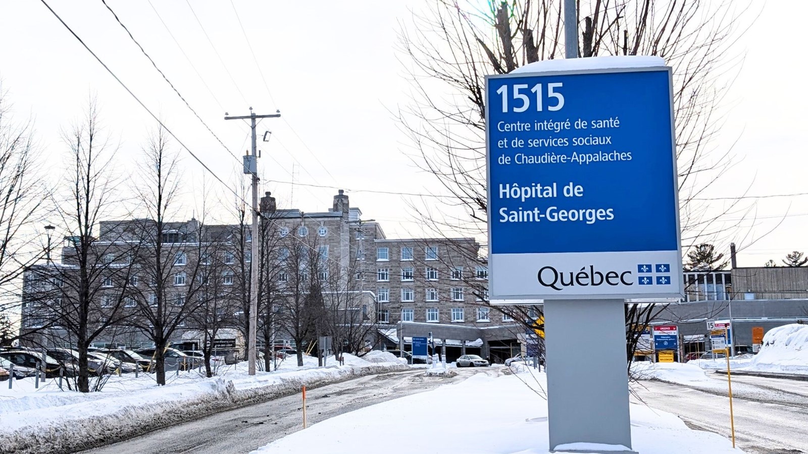 Hôpital de Saint-Georges: taux d'occupation de 110 % à l'urgence