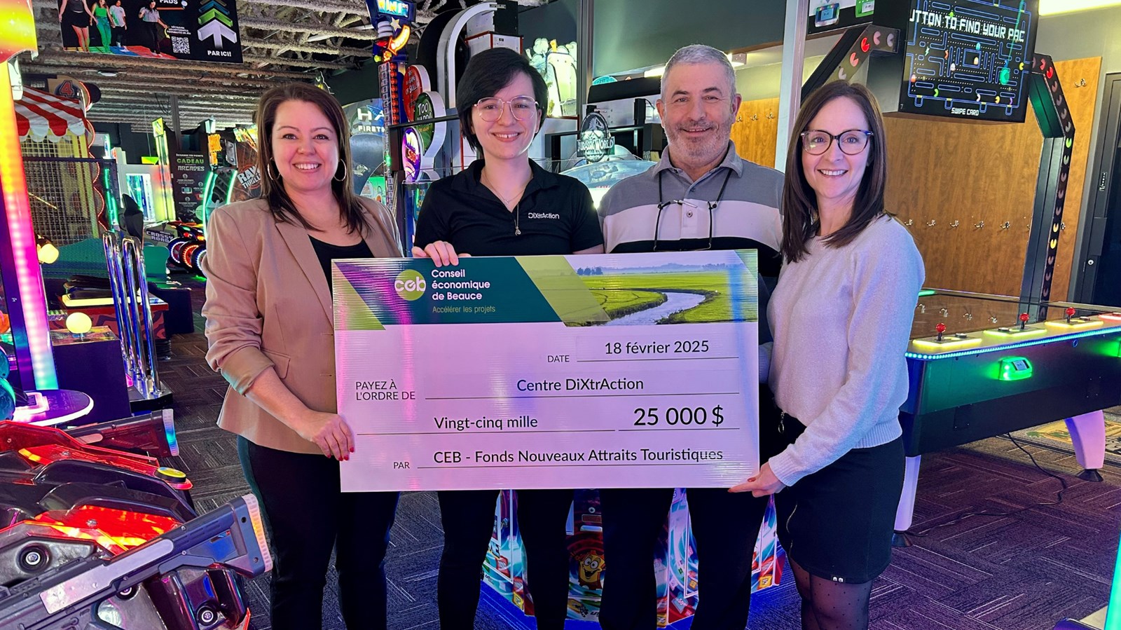 Le Centre DiXtrAction reçoit une bourse de 25 000 $ pour son expansion