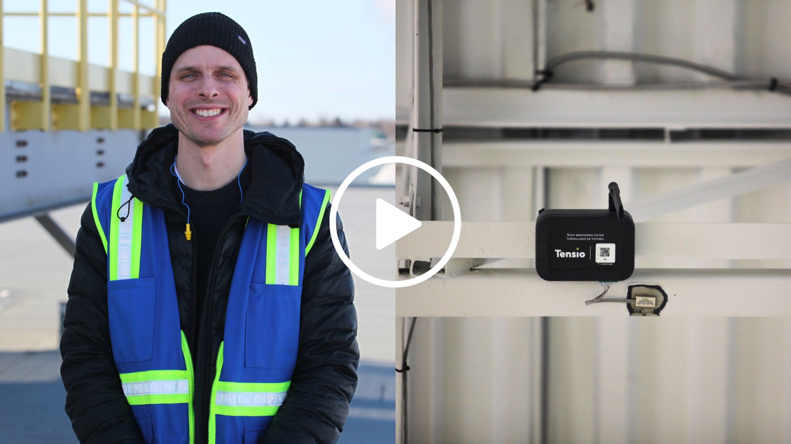 Tensio : une technologie qui révolutionne la gestion des toitures en hiver