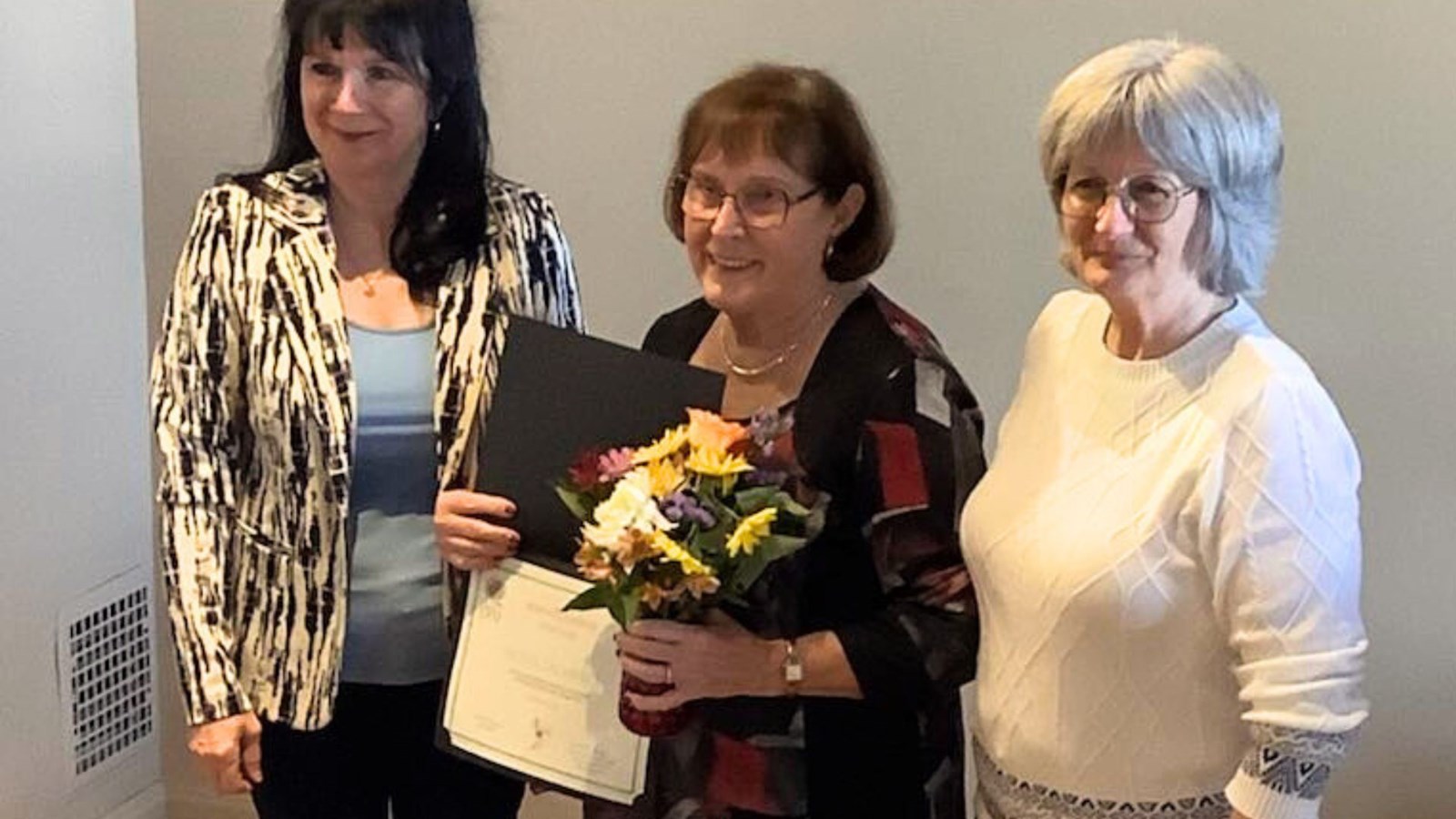 Nicole Lachance reconnue Bénévole émérite par le Cercle de Fermières