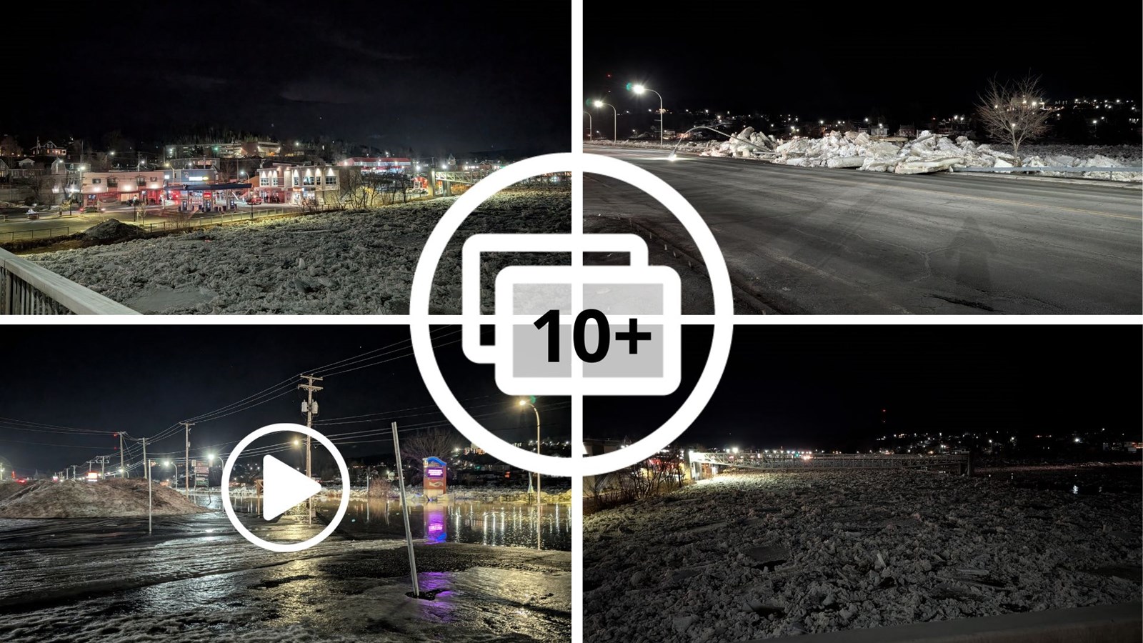 Mouvement des glaces: inondations à Beauceville