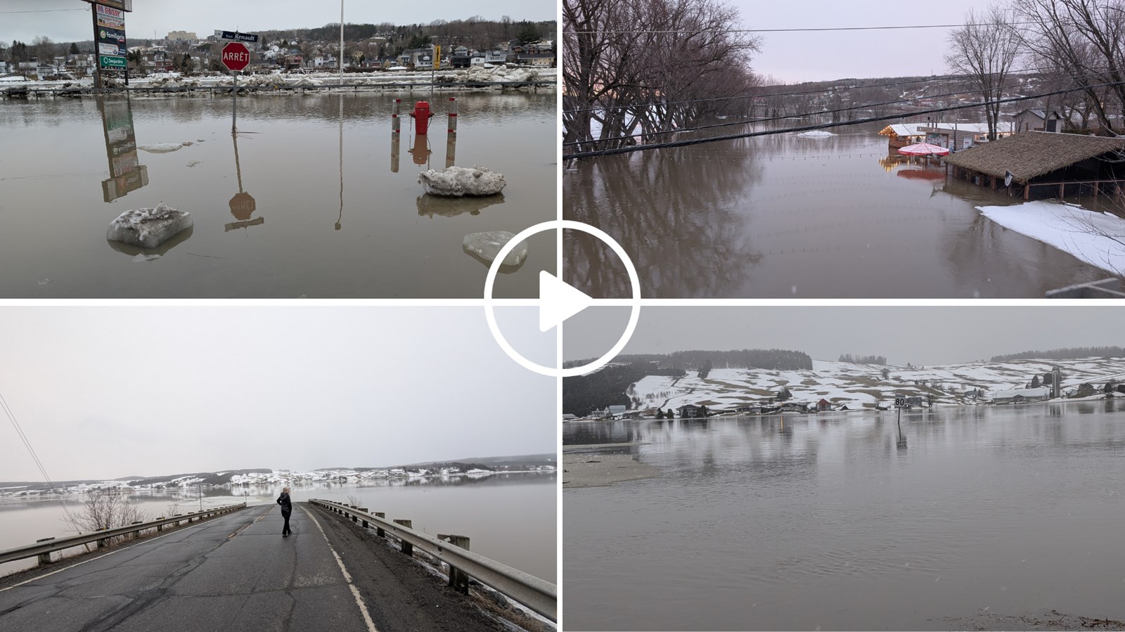 Beauceville et d’autres secteurs surveillent de près le niveau de la rivière