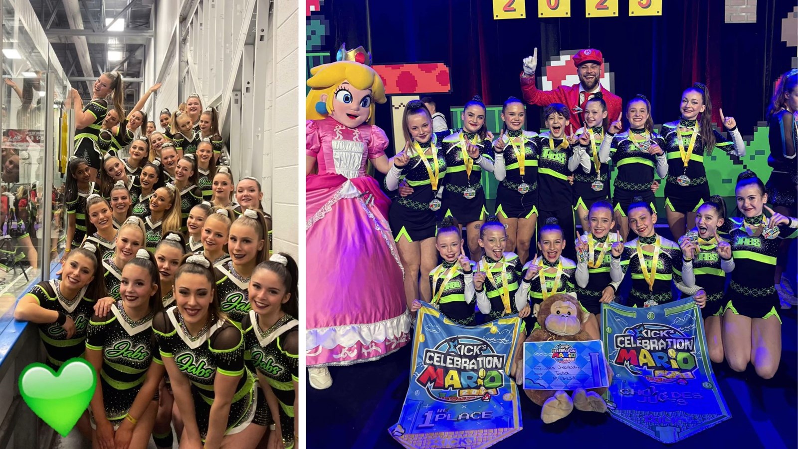 Jabs Cheerleading: six équipes au Kick's Célébration