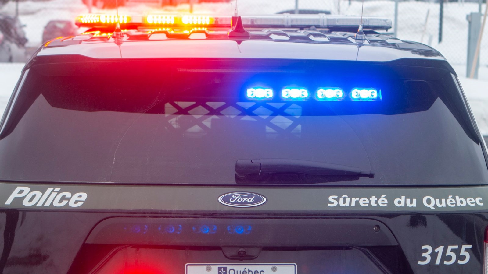 Intervention policière pour agression à Saint-Théophile