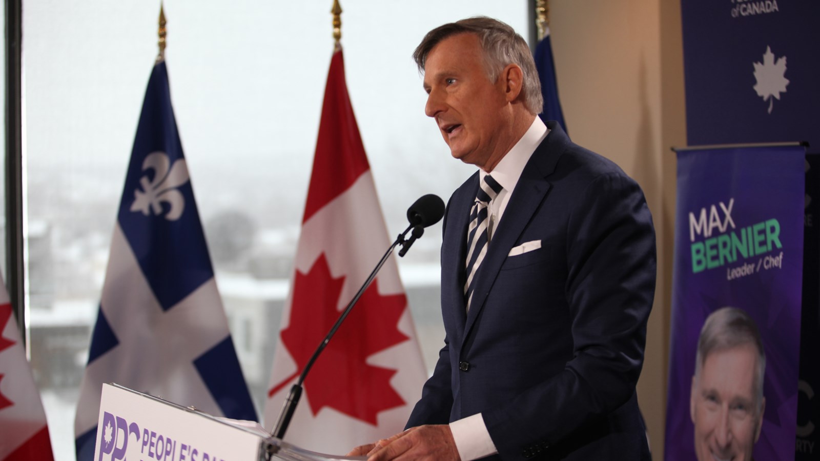 Maxime Bernier promet des réductions d’impôts en échange de coupes budgétaires majeures