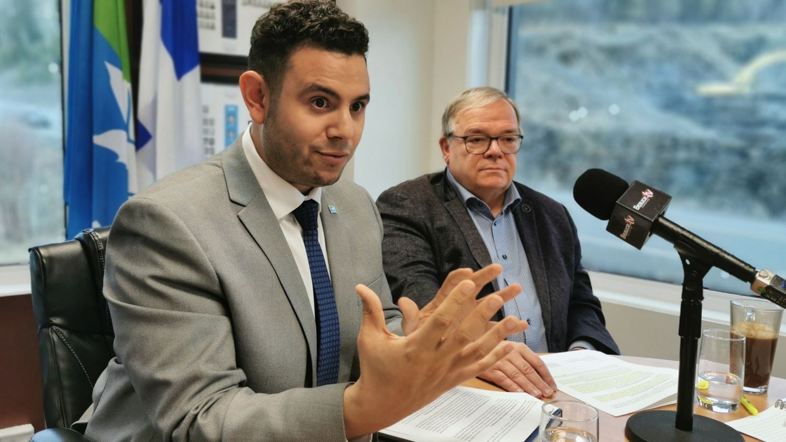 Les députés Poulin et Provençal formulent leurs demandes pour la Beauce