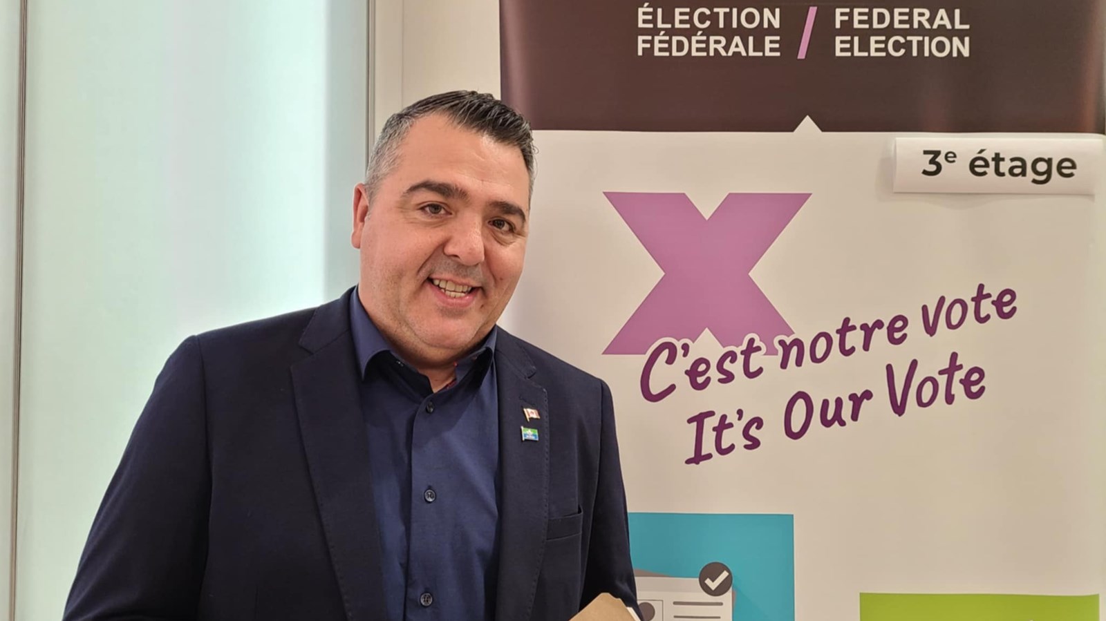 Jason Groleau dépose officiellement sa candidature pour le Parti conservateur en Beauce