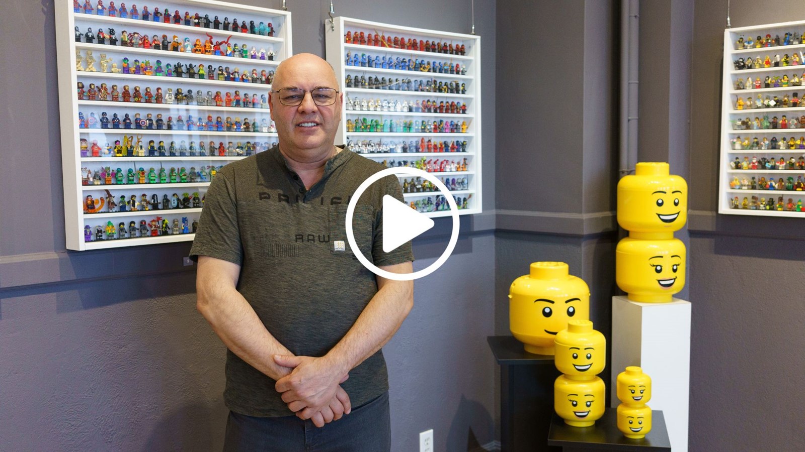 Le trésor de Martin Turcotte: des milliers de minifigurines Lego