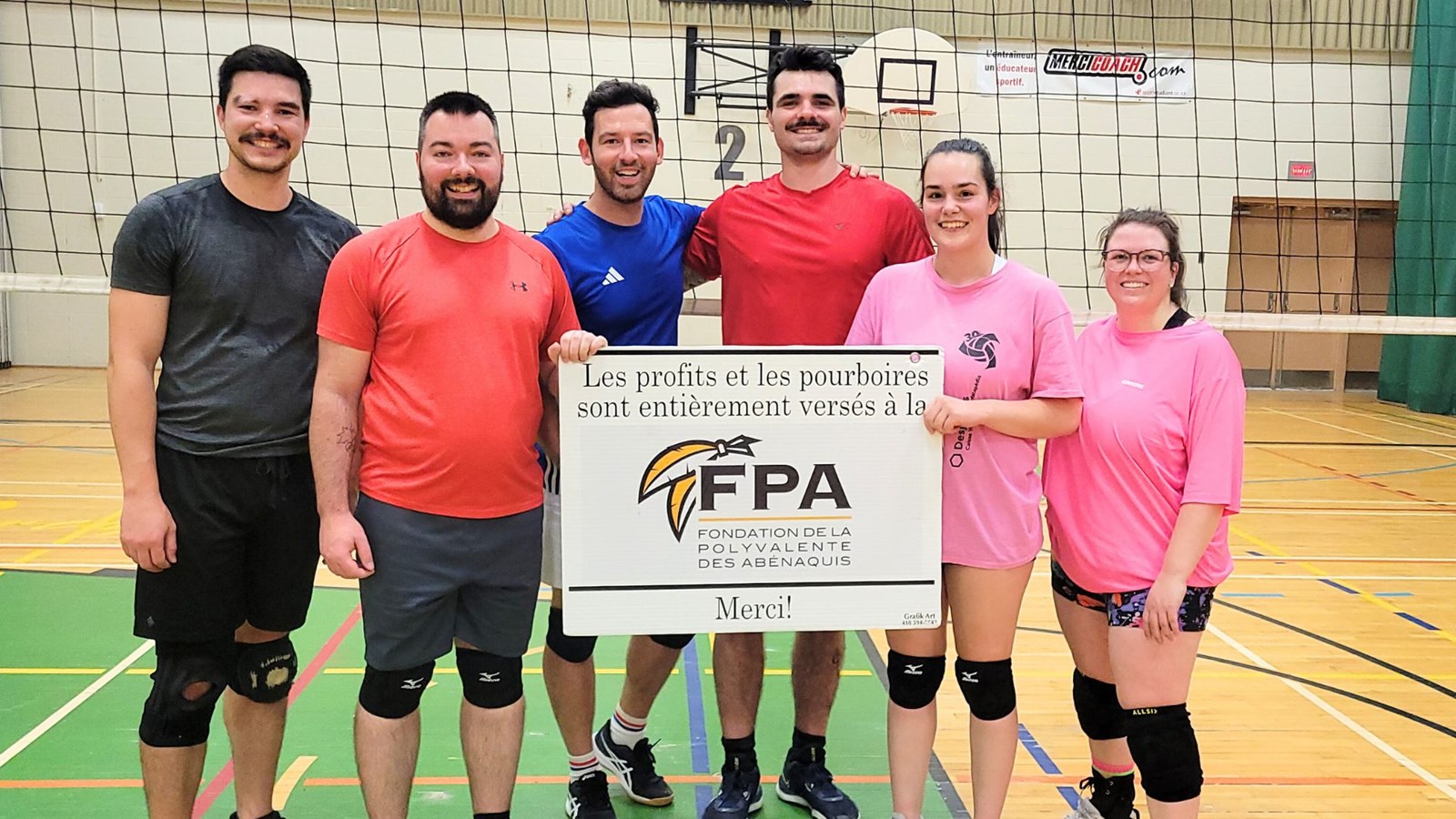 Plus de 1 000 $ pour la Fondation de la Polyvalente des Abénaquis