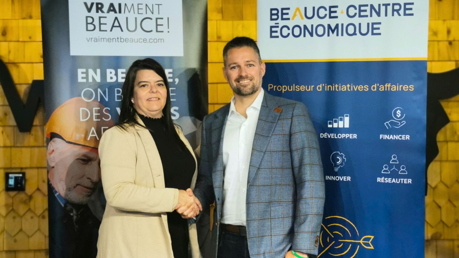 Dominic Paré à la présidence de Beauce-Centre Économique 